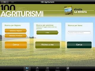 Organizza le tue vacanze con l'app 100 Agriturismi