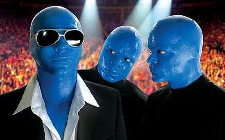 Blue Man Group nel teatro Buelmax di Berlino