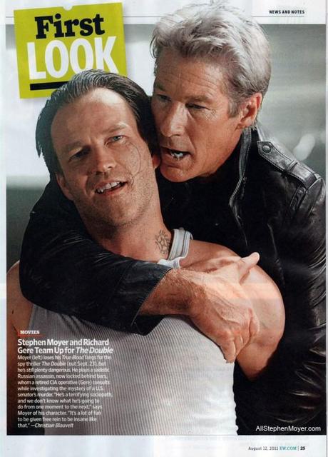 Moyer & Gere: prima foto tratta da “The Double”