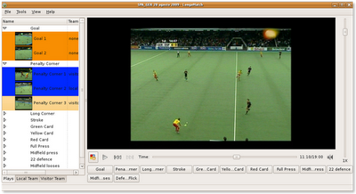 LongoMatch è un software libero distribuito con licenza GPL studiato per l’analisi sportiva.