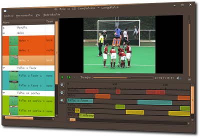 LongoMatch è un software libero distribuito con licenza GPL studiato per l’analisi sportiva.