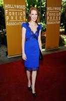 jessica chastain - emilio pucci resort 2012 (con clutch louis vuitton e scarpe sergio rossi)