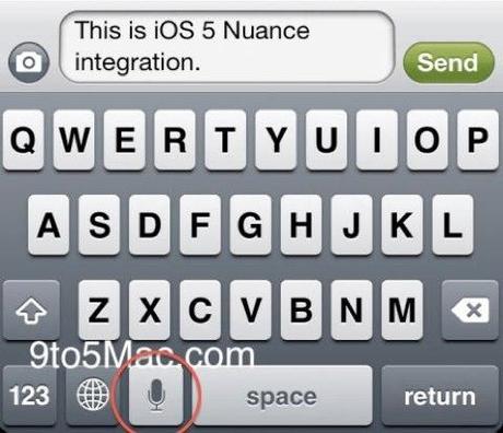 Nuance iOS 5 Ufficiale: con iOS 5 arriva il riconoscimento vocale su iPhone come su Android