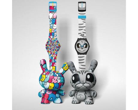 Swatch for Kidrobot: la collezione di orologi ispirati vinyl toys Dunny