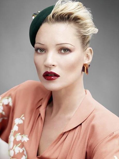 Servizio Fotografico di Kate Moss per Vogue UK, Agosto 2011 by Mario Testino