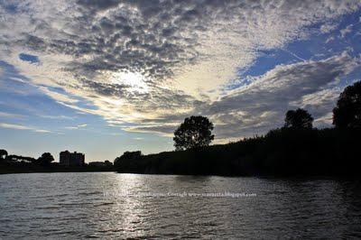 Navigando sul battello in Arno