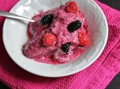 Mousse gelata frutti bosco yogurt