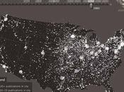 Ascesa caduta della stampa americana mappa interattiva