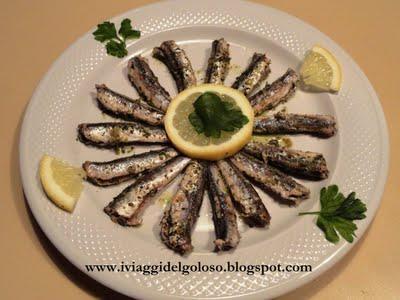 ACCIUGHE AL VERDE CON LIMONE