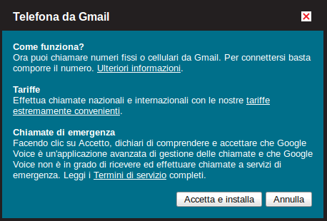 Schermata 2 Google Voice sbarca anche in Italia!