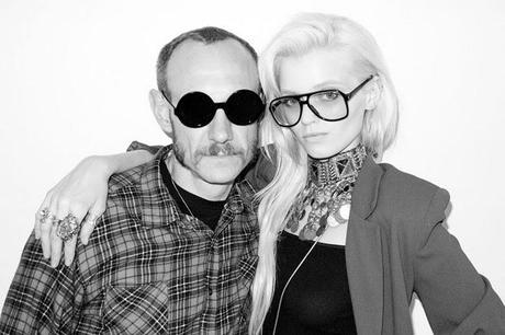 Abbey Lee Kershaw and Terry Richardson