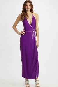 Diane von Furstenberg Haydee Wrap Maxi Dress