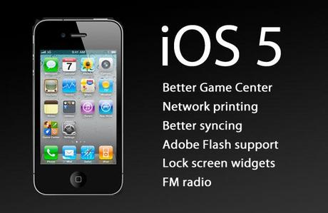 Apple rilascia finalmente iOS 5 beta 5 con molte novità!!