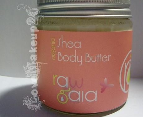 Review Raw Gaia: Shea Body Butter!