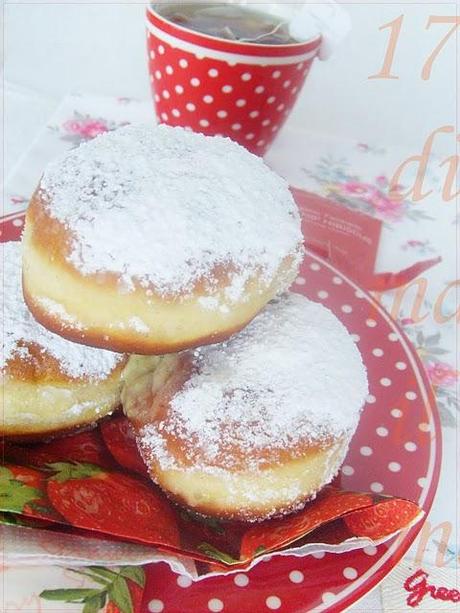 Ricetta dei bomboloni o Krapfen