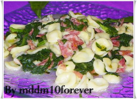 ORECCHIETTE ALLE CIME DI RAPA E PROSCIUTTO CRUDO