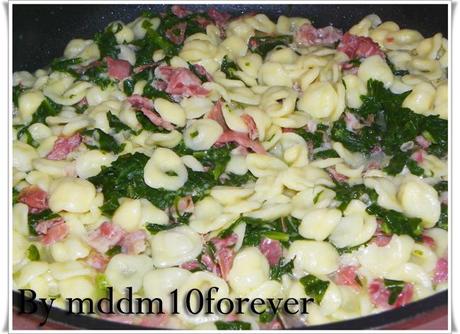 ORECCHIETTE ALLE CIME DI RAPA E PROSCIUTTO CRUDO