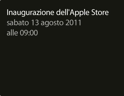 photo igigli Sabato 13 Agosto: Inaugurazione Apple Store Firenze!