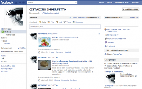 I post del CITTADINO IMPERFETTO direttamente su FACEBOOK