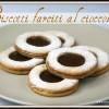 Biscotti farciti al cioccolato