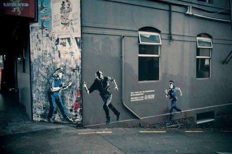 Street art per la Polizia di Stato neozelandese