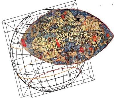 Eratostene e carte geografiche.