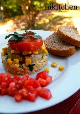 TORRETTE DI COUS COUS E VERDURE :-P