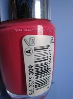 NOTD: Lasting Color Pupa n°309 - Collezione Color Pop