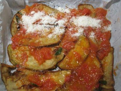 Parmigiana di zucchine e melanzane