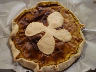 Torta di zucca e taleggio