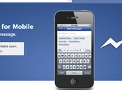 Facebook lancia Messenger Mobile, Chat Messaggi portata smartphone!