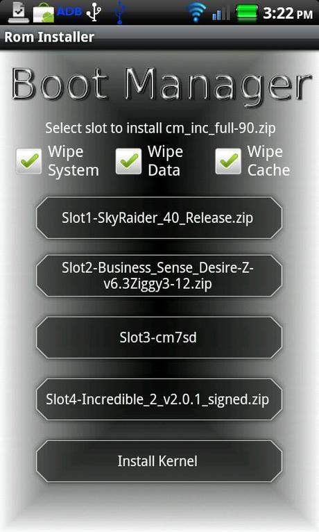  Installare fino a 5 ROM nello stesso smartphone con BootManager