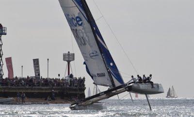 Extreme Sailing Series: la calma dopo la tempesta - Luna Rossa scende al terzo posto, Niceforyou stabile