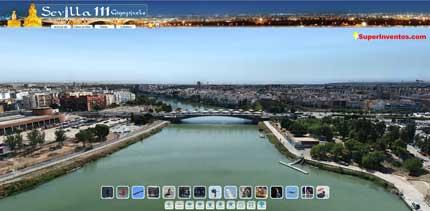 sevilla111mpxl Siviglia: la fotografia panoramica navigabile più grande del mondo