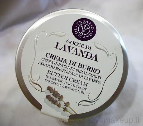 Review ERBARIO TOSCANO: Crema di Burro Gocce di Lavanda