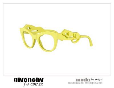 Givenchy FW 2011.12 Glasses... nel guardaroba di Moda in Segni