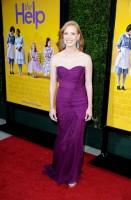 jessica chastain - oscar de la renta (scarpe jimmy choo)