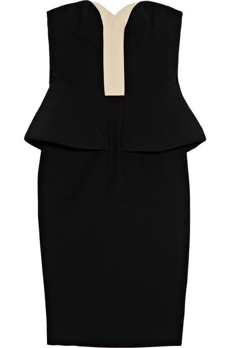 Alexander McQueen Side Peplum Dress 