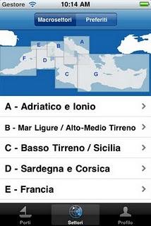 Meteomed, l'app per consultare le previsioni meteomarine di tutto il Mediterraneo.