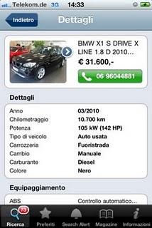 L'app ufficiale di AutoScout24.it per iPhone e iPad si aggiorna alla vers 3.0.