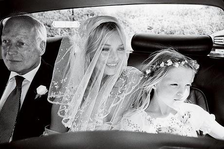 Servizio Fotografico del Matrimonio di Kate Moss dalle Pagine di Vogue America