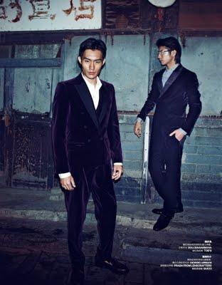 Nan Fulong & Yusuke Fukuchi su Esquire China agosto 2011