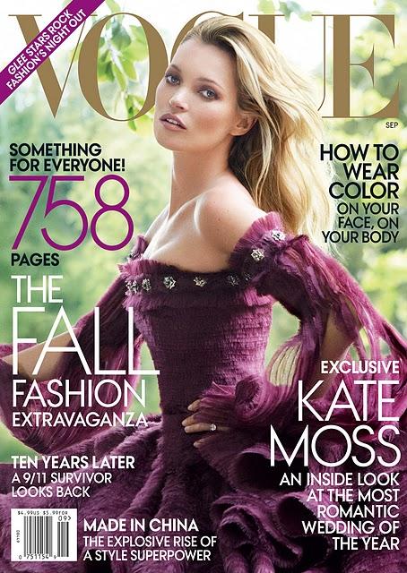 MAGAZINE | Kate Moss, le immagini del matrimoio su Vogue US di Settembre
