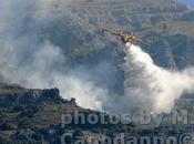 Incendi sulla costa amalfi