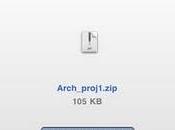 Decomprimi file l'app UnArchiver (zip unzip unrar)