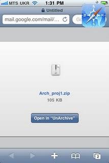 Decomprimi i file con l'app UnArchiver (zip / unzip / unrar)