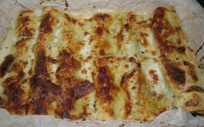 Cannelloni giganti  ripieni di verdura