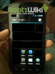 Android Ice Cream Sandwich su smartphone Nexus S