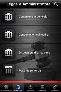 L'app Condominio, un utile strumento con tutti gli articoli del codice civile.