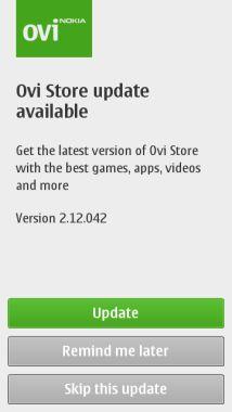 File di installazione Ovi Store v. 2.12.042 per S^3